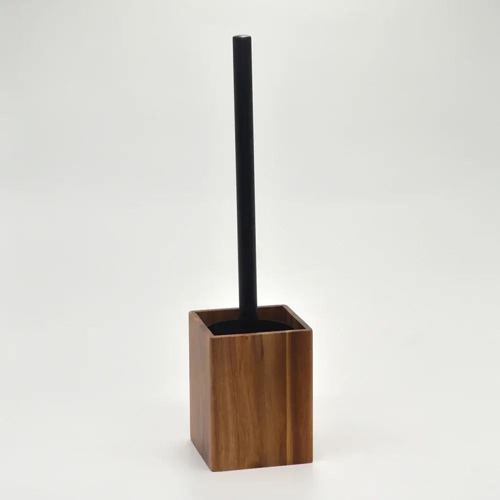 Bamboo toilet brush