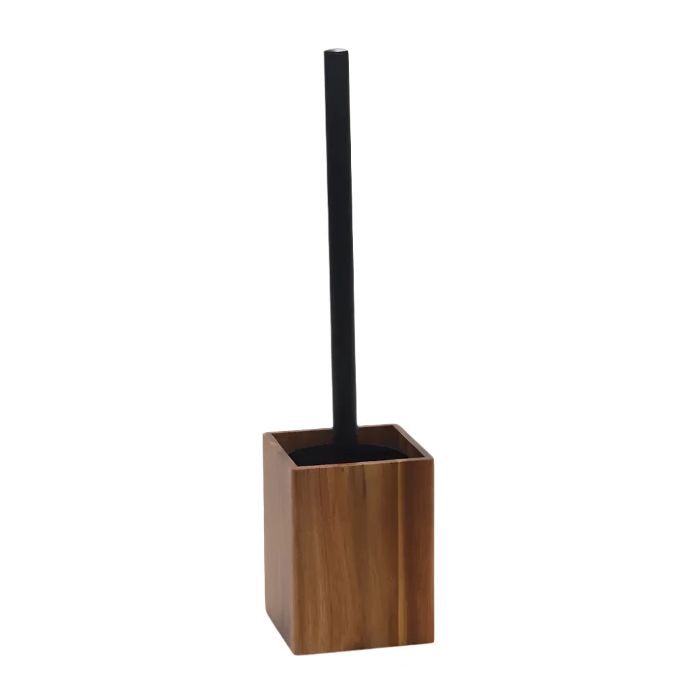 Bamboo toilet brush