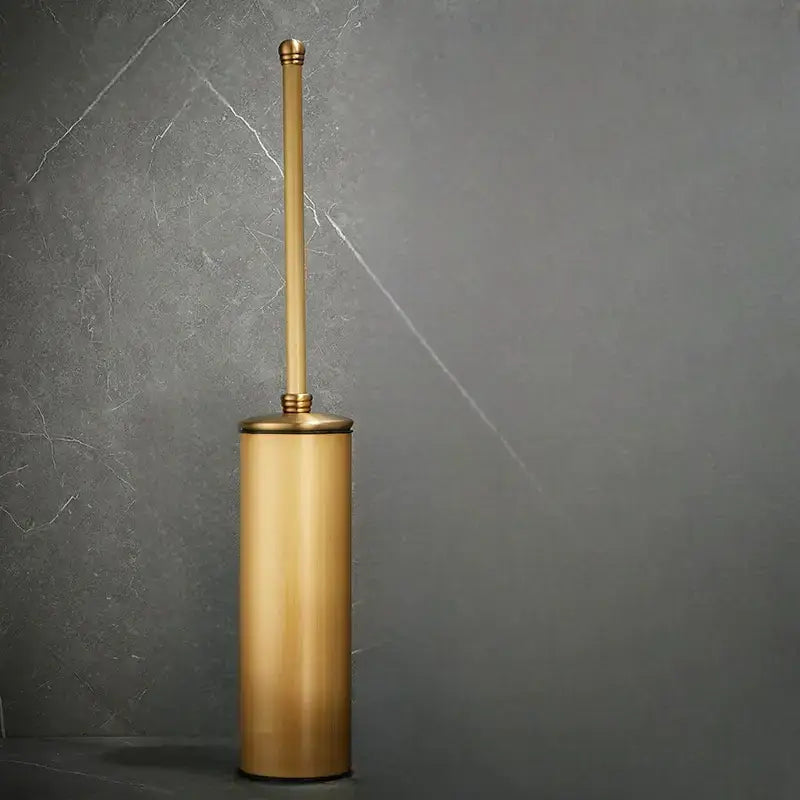 Copper toilet brush
