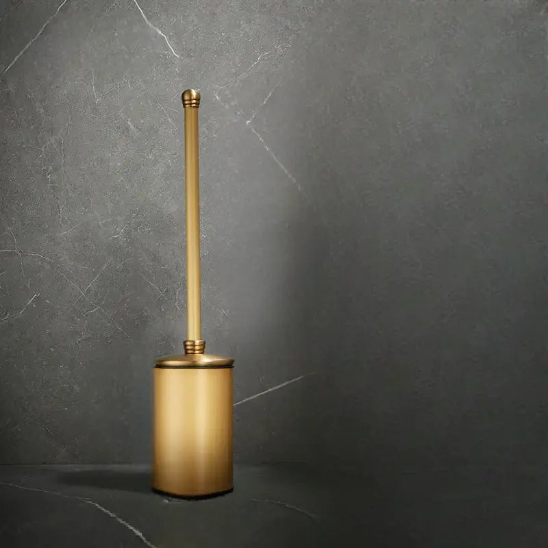 Copper toilet brush
