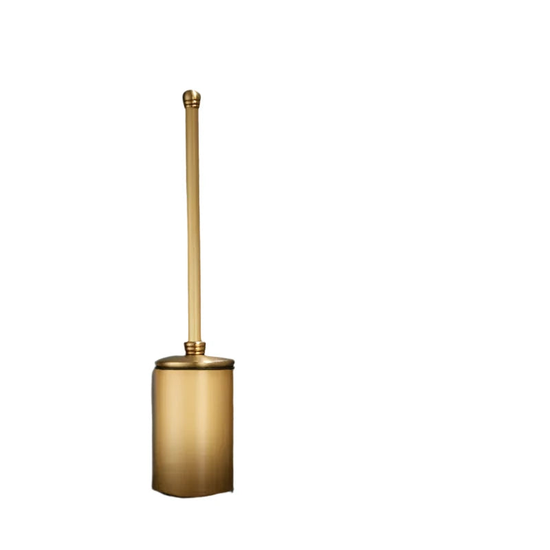 Copper toilet brush
