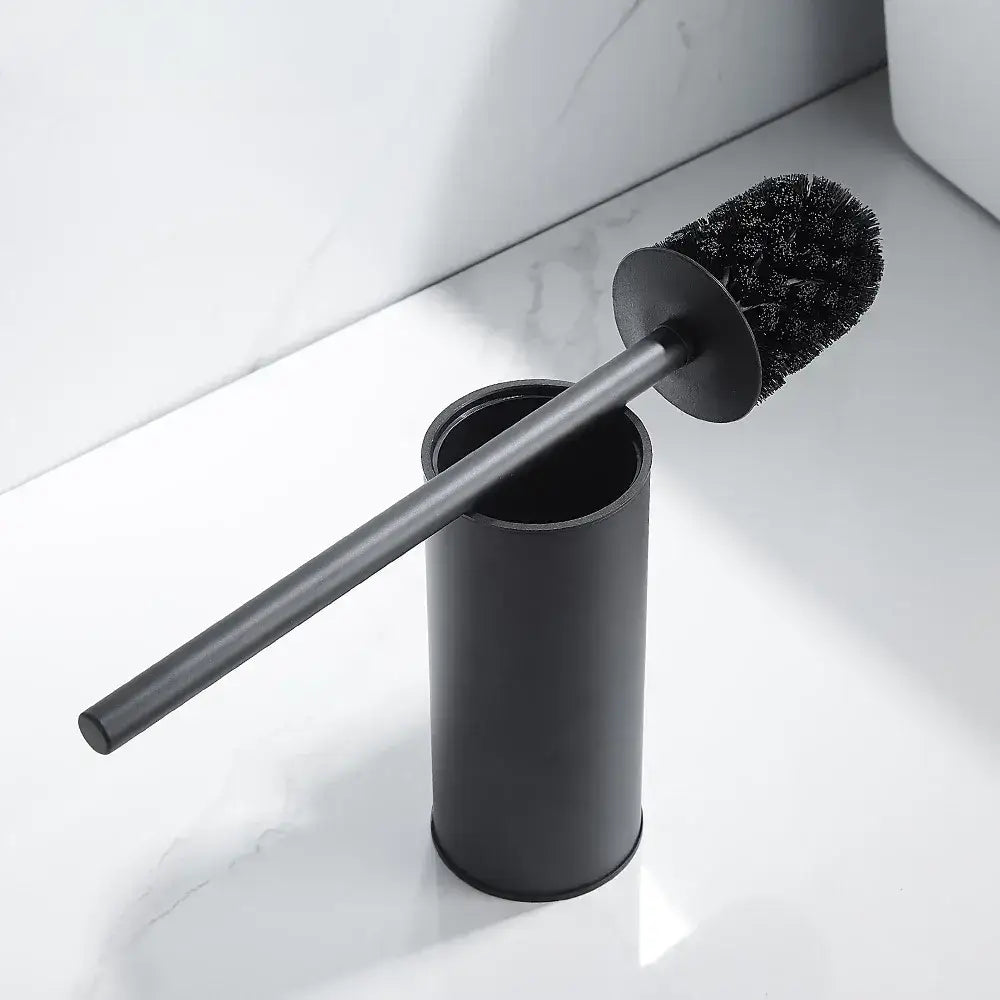 Iron toilet brush