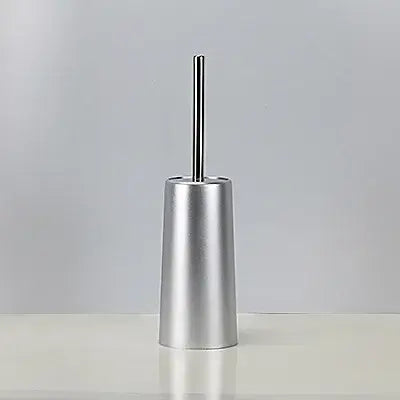 Metal toilet brush