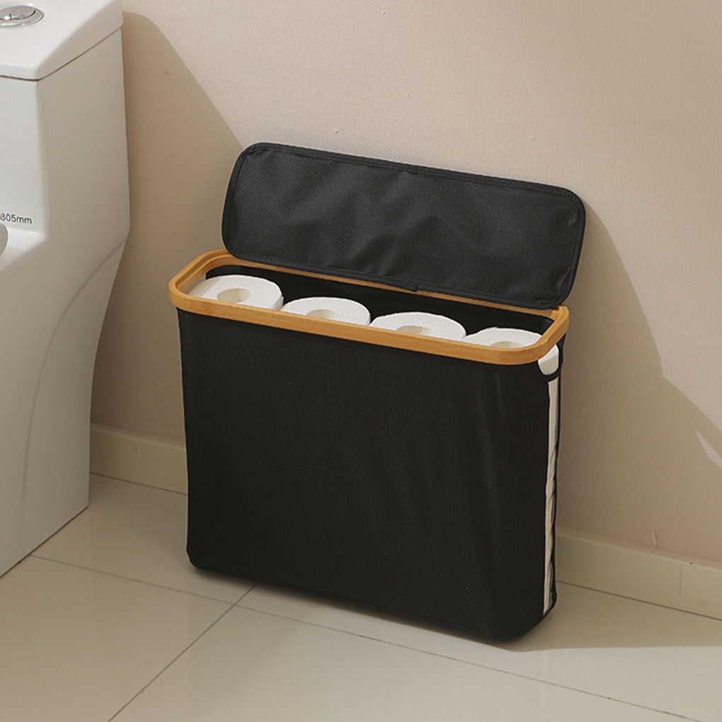 Panier papier toilette noir