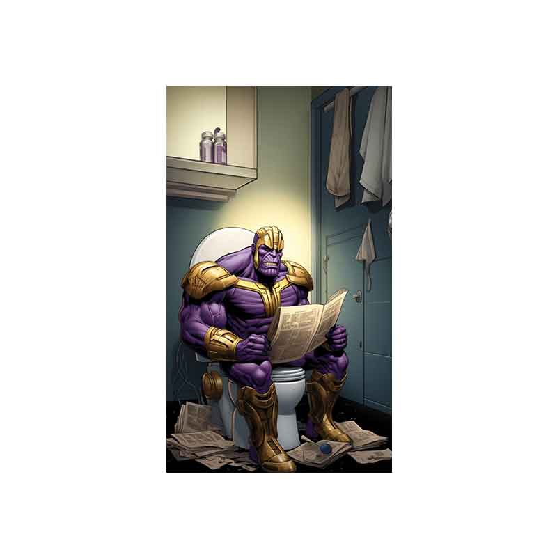 Tableau de toilettes Thanos