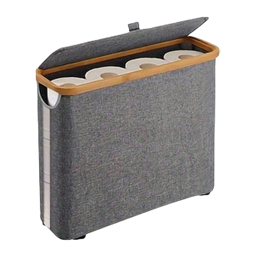 Panier papier toilette gris