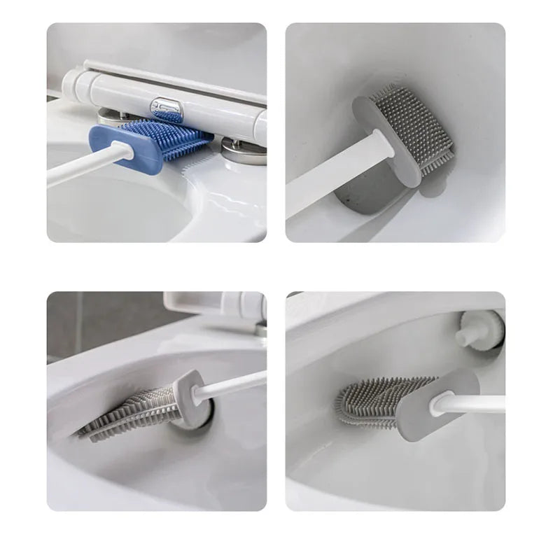 Hanging toilet brush