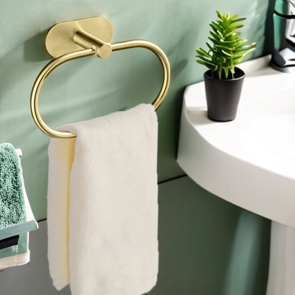 Porte serviette wc ovale