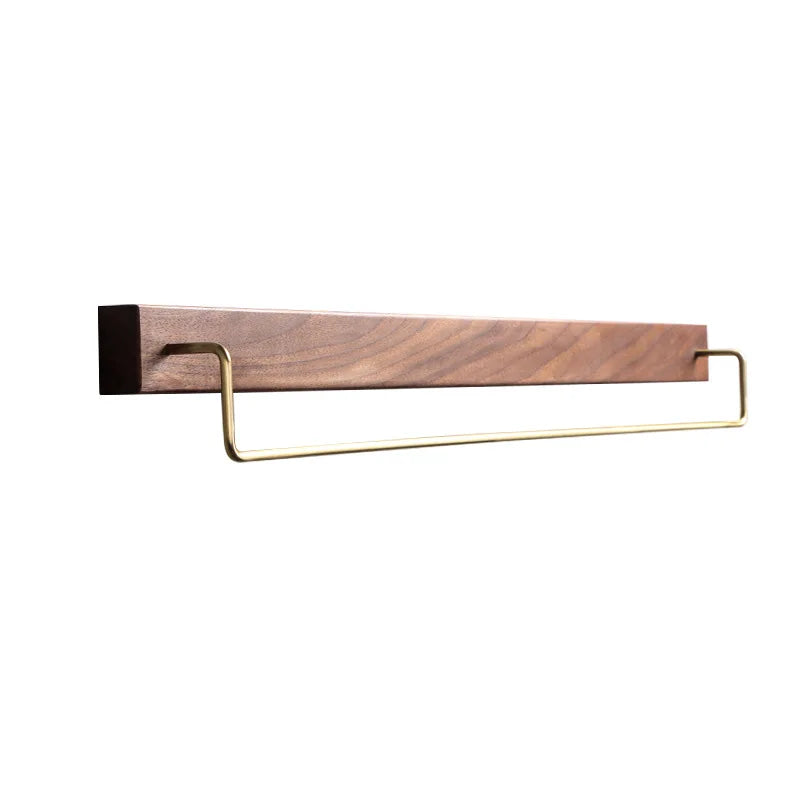 Porte serviette wc en bois
