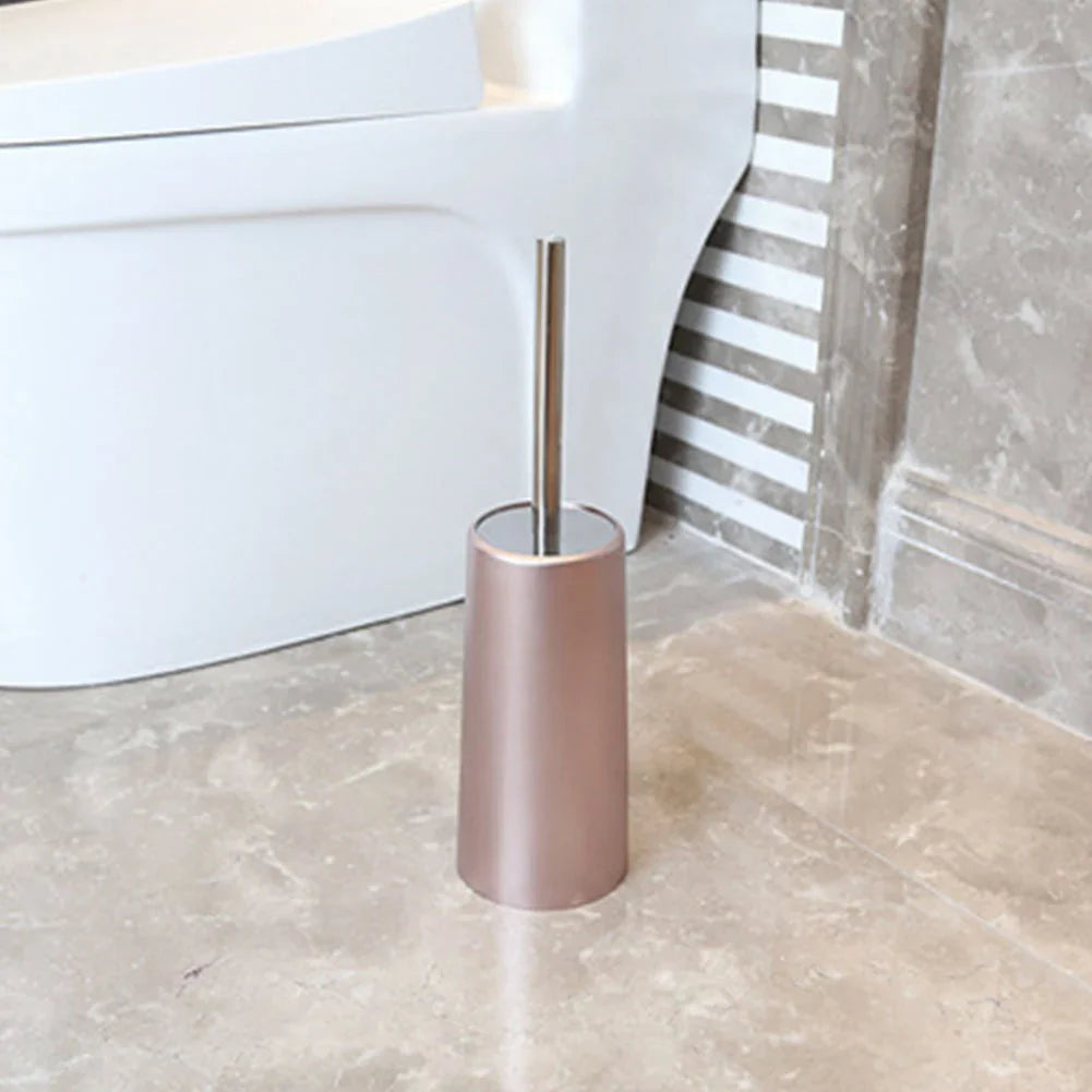 Steel toilet brush