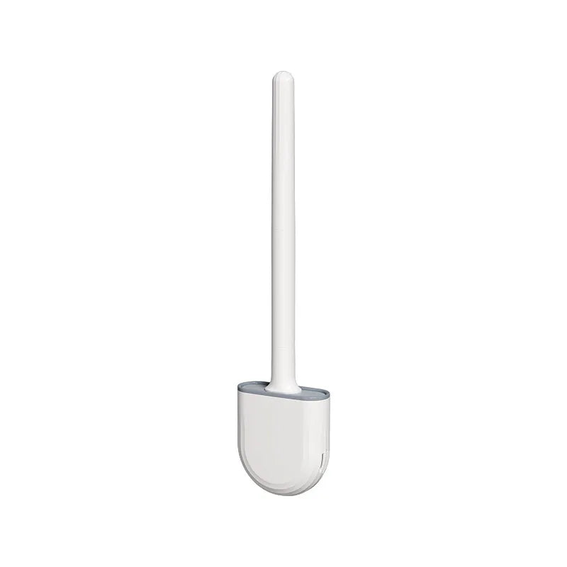 Flexible toilet brush