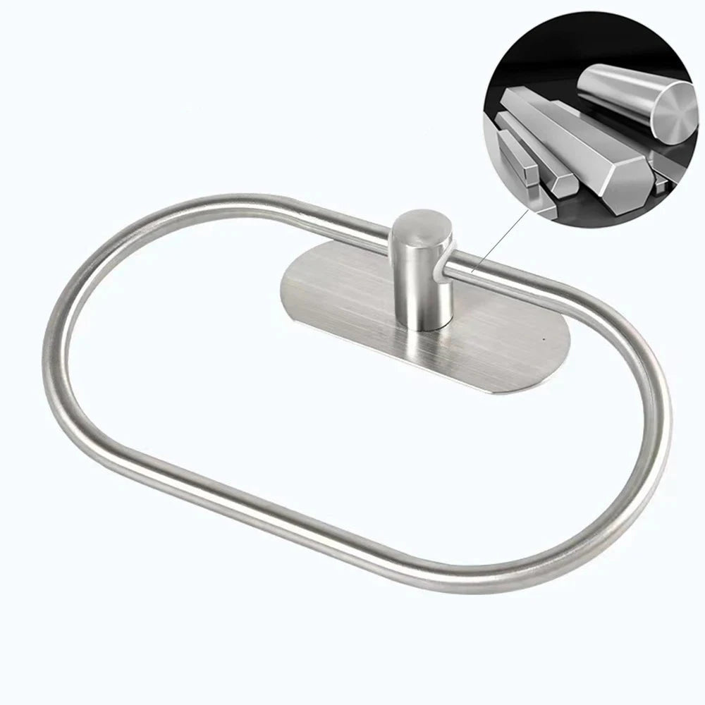 Porte serviette wc ovale