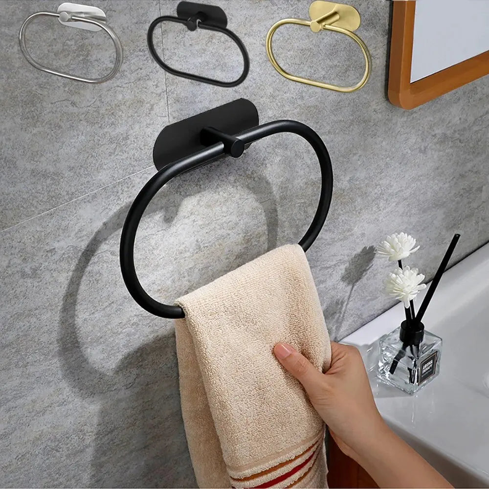 Porte serviette wc ovale