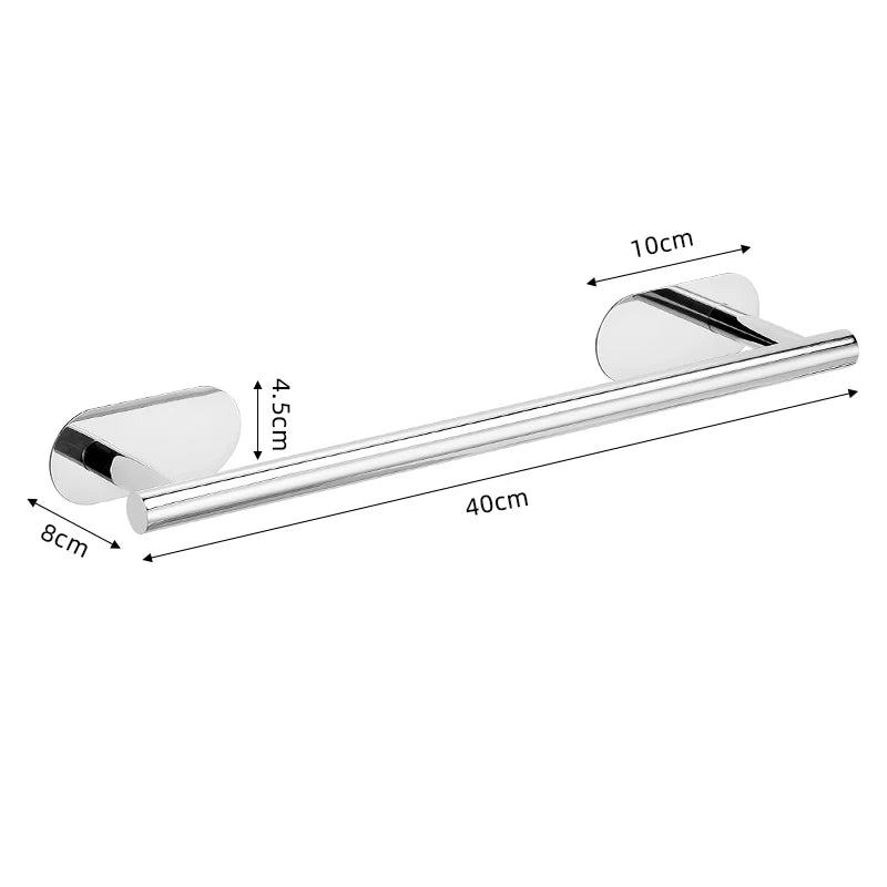 Ensemble porte serviette et papier toilette