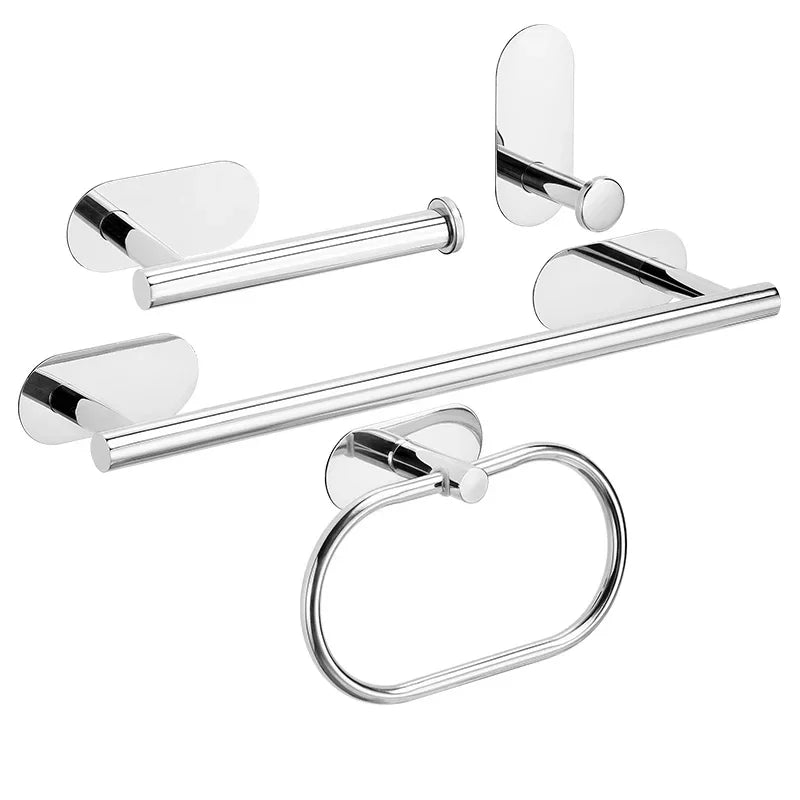 Ensemble porte serviette et papier toilette