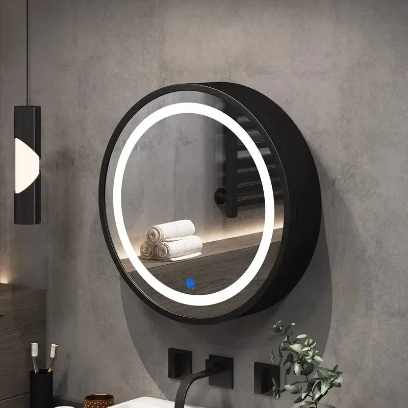 Armoire de toilette ronde
