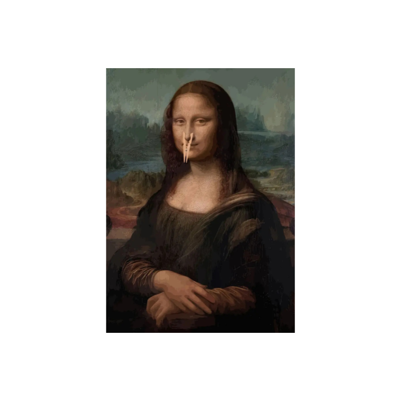 Tableau Humoristique La Joconde