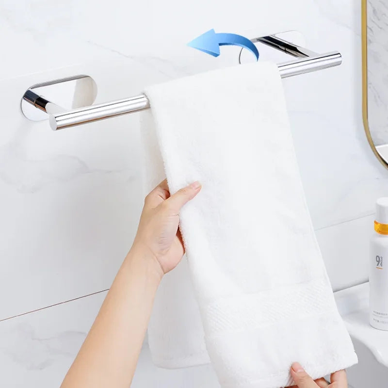 Ensemble porte serviette et papier toilette