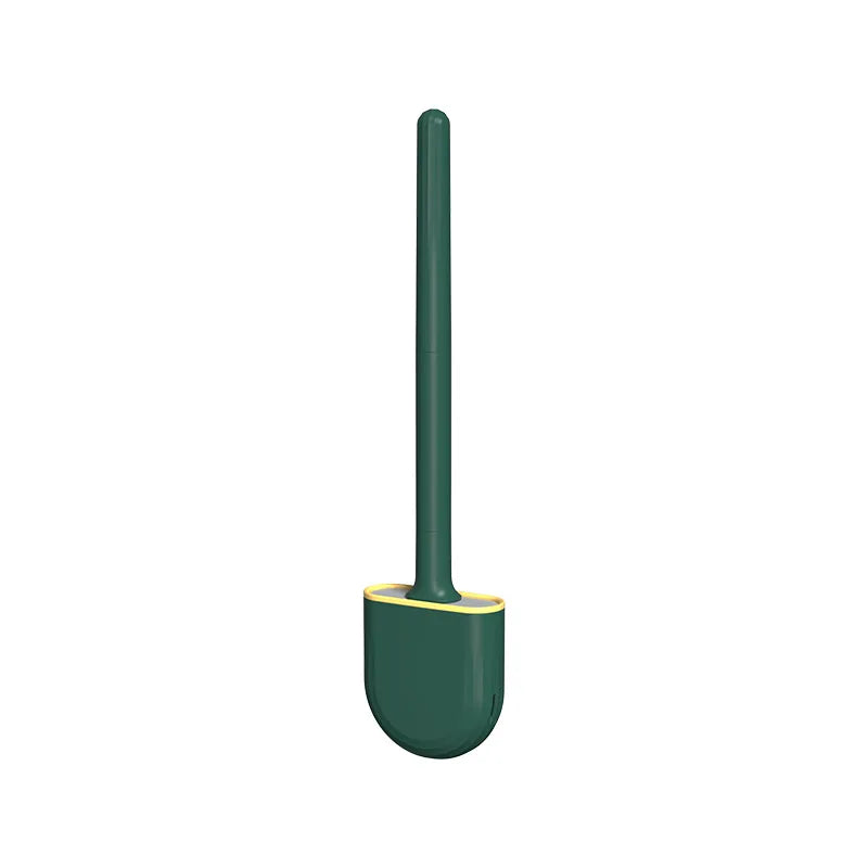 Flexible toilet brush
