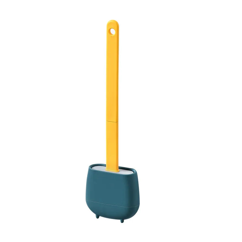 Silicone toilet brush