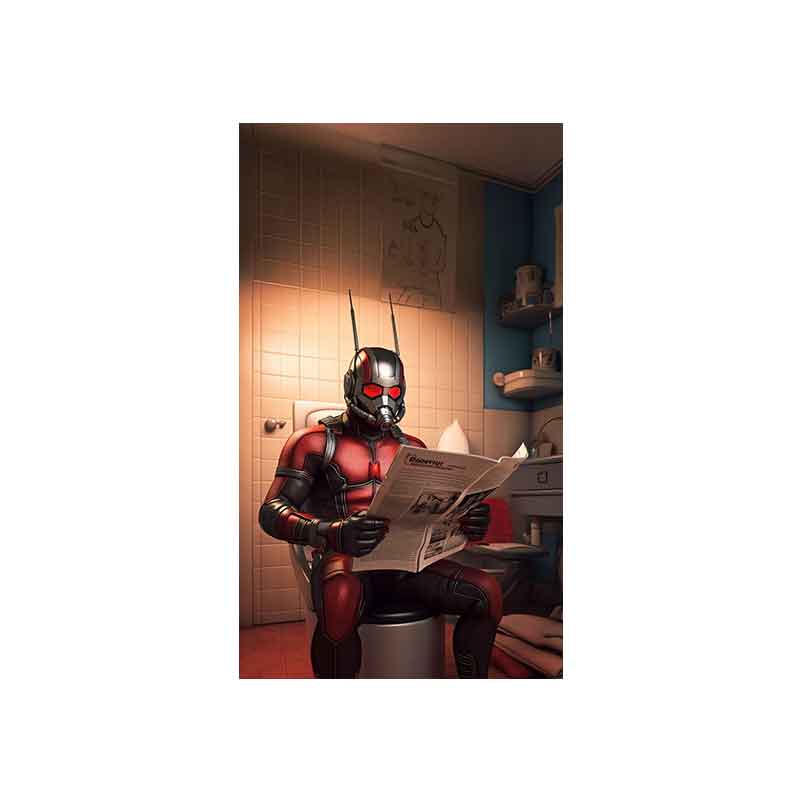 Tableau de toilettes Ant-Man