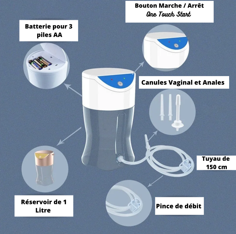 Boutique Bidet Portable Hydrothérapie Appareil Hydrothérapie