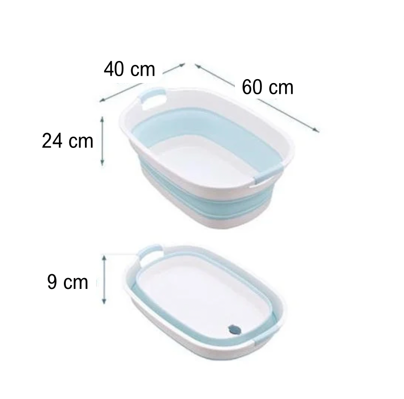 Boutique Bidet Portable Bassine de Douche Bébé Baignoire Pliante pour enfant