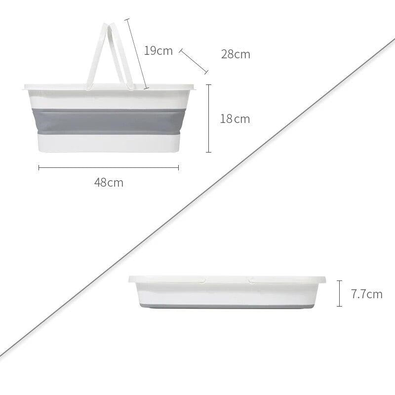 Boutique Bidet Portable Bassine de Douche Bébé Bassine Pliable avec Anses