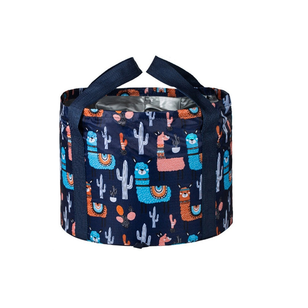 Boutique Bidet Portable Bain de Pied Noir Bassine Souple pour Bain de Pied