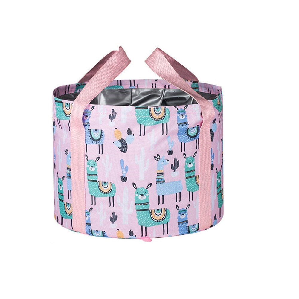 Boutique Bidet Portable Bain de Pied Rose Bassine Souple pour Bain de Pied