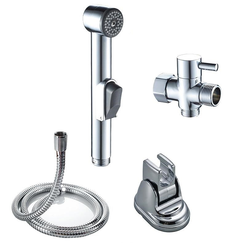 Boutique Bidet Portable Douchette WC Kit Complet Bidet de Douche Chromé