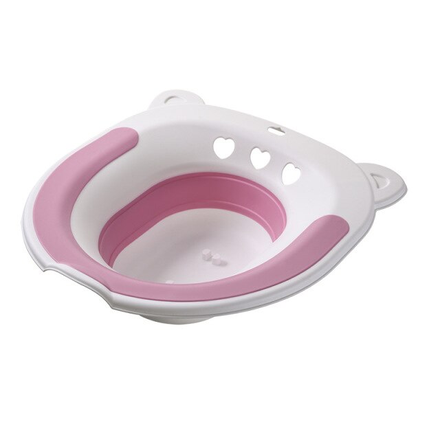 Boutique Bidet Portable Bain de Siège Rose / Sans Pompe Bidet Mobile Maison