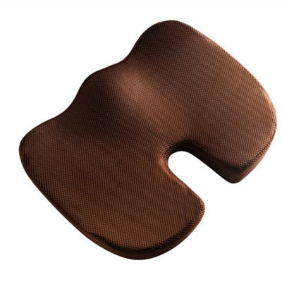 Boutique Bidet Portable Coussin Hémorroïde Marron Coussin Fessier Gel
