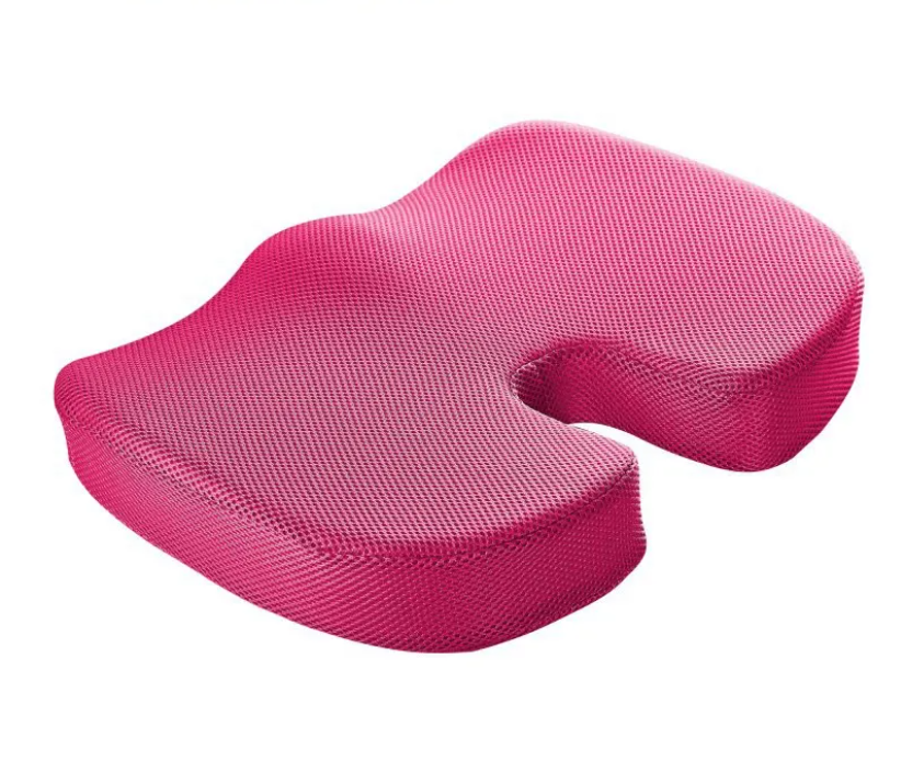 Boutique Bidet Portable Coussin Hémorroïde Rose Coussin Fessier Gel