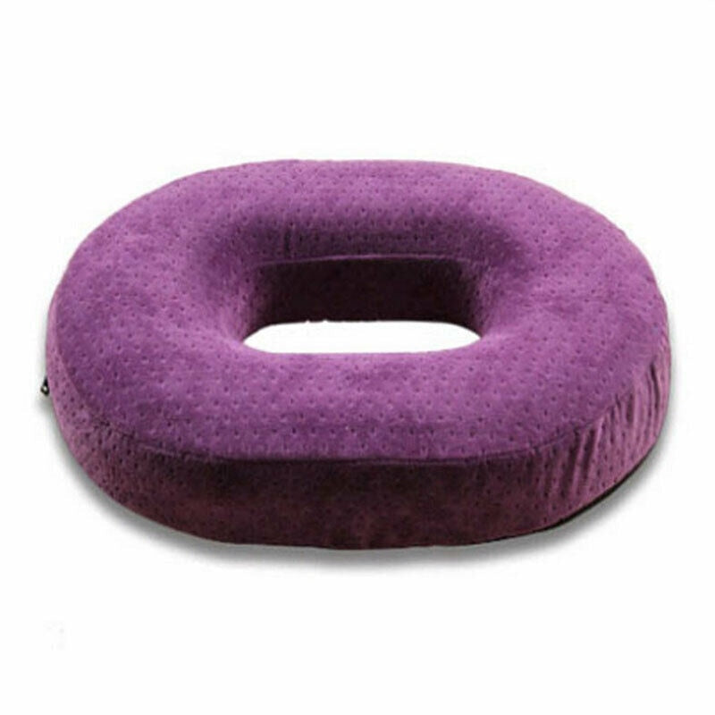 Boutique Bidet Portable Coussin Hémorroïde Violet Coussin Médical Rond