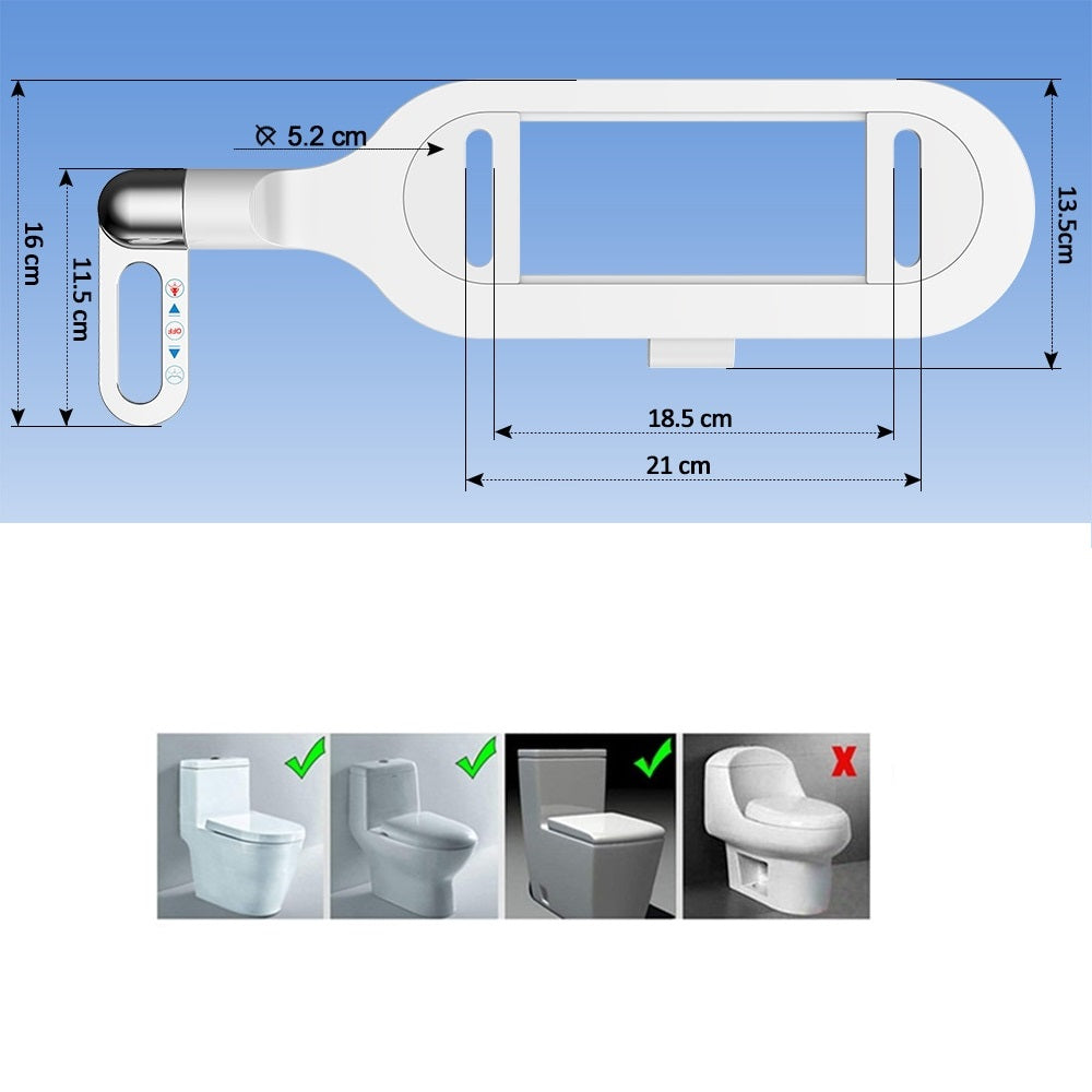 Boutique Bidet Portable Kit WC Japonais Cuvette Japonais Ecologique