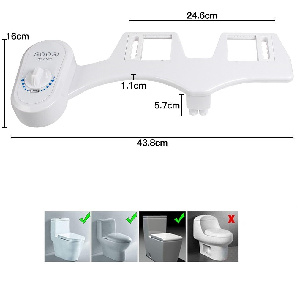 Boutique Bidet Portable Kit WC Japonais Cuvette Japonaise Claire