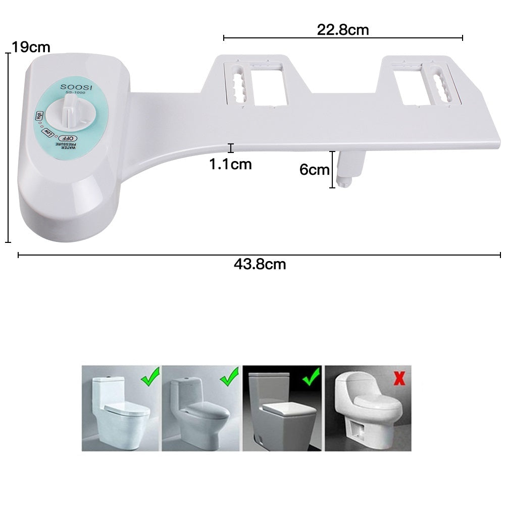 Boutique Bidet Portable Kit WC Japonais Cuvette Japonaise Simple