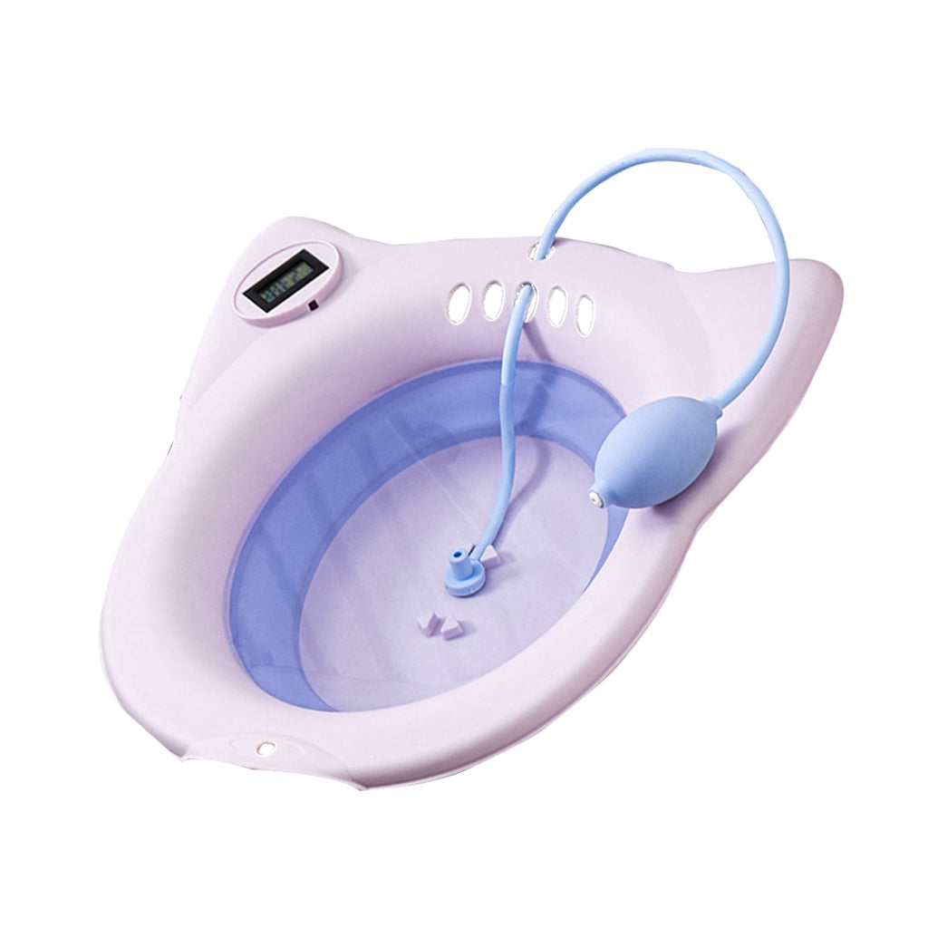 Boutique Bidet Portable Bain de Siège Violet / Avec Cuvette pour Bain de Siège