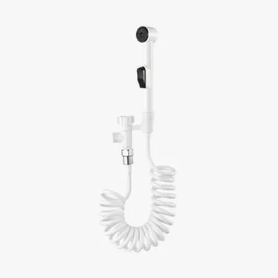 Boutique Bidet Portable Douchette WC Blanc Douchette de Toilette