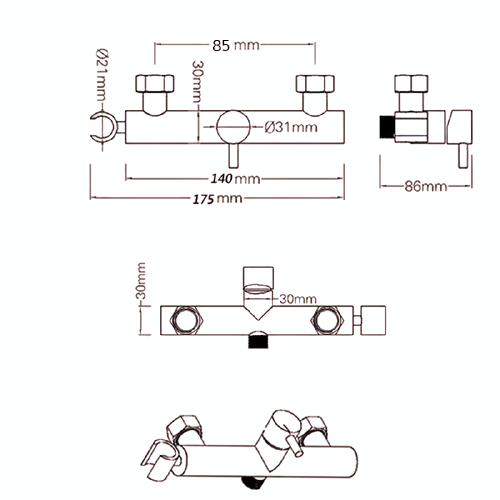 Boutique Bidet Portable Douchette WC Douchette WC avec Robinet