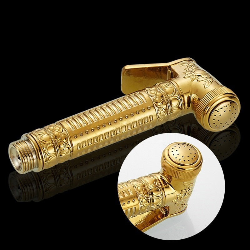 Boutique Bidet Portable Douchette WC Douchette WC en Laiton Doré