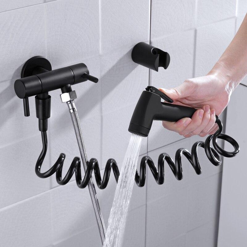 Boutique Bidet Portable Douchette WC Douchette WC Noir