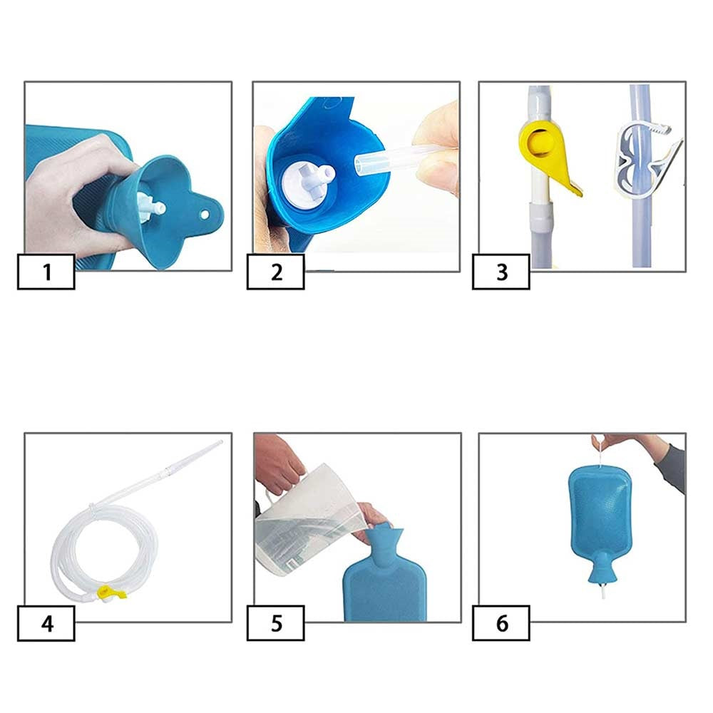 Boutique Bidet Portable Poche à Lavement Kit Lavement