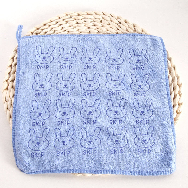 Boutique Bidet Portable Serviette WC Bleu Lot Carrés Toilette Bébé