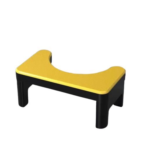 Boutique Bidet Portable Tabouret Physiologique Jaune Marche Pied Toilette