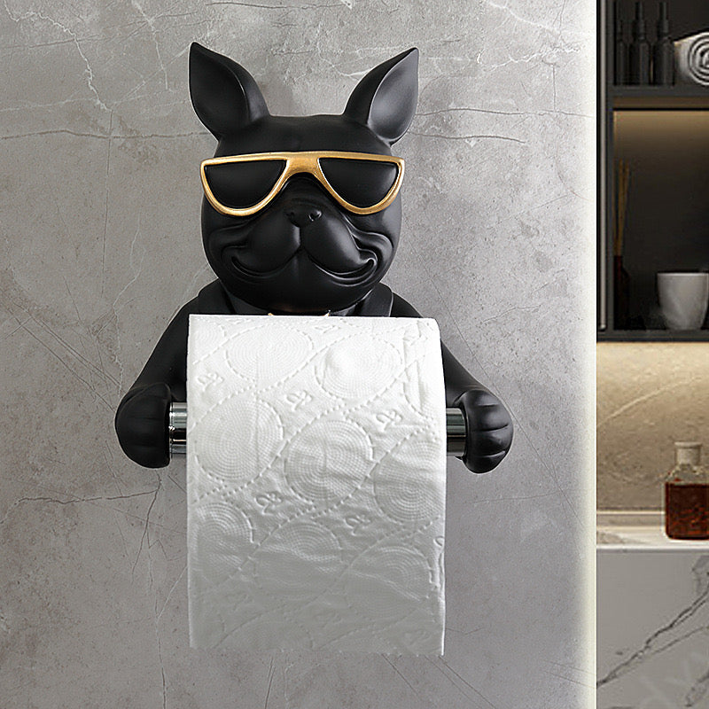 Dog Toilet Paper Holder