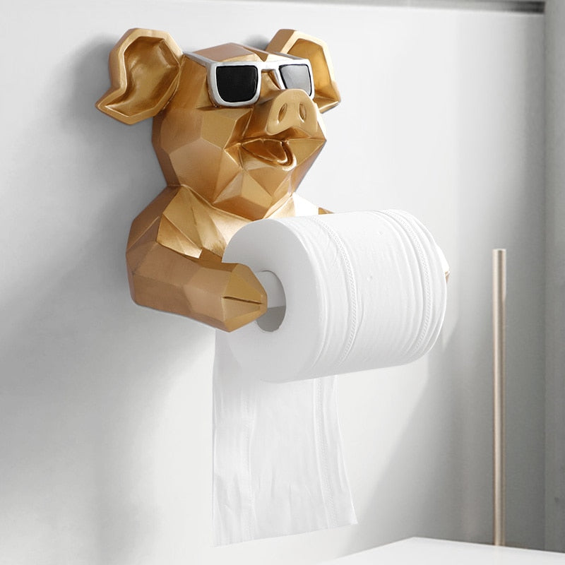 porte-papier-toilette-original 0 Porte Papier Toilette Cochon