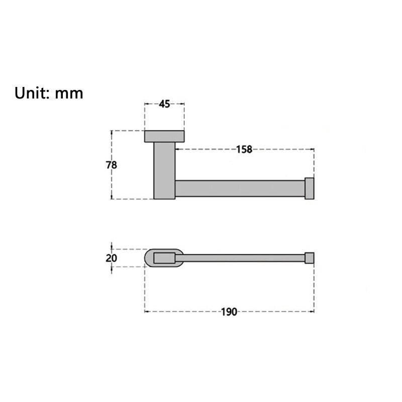 porte-papier-toilette-original 0 Porte Papier Toilette Doré en Laiton