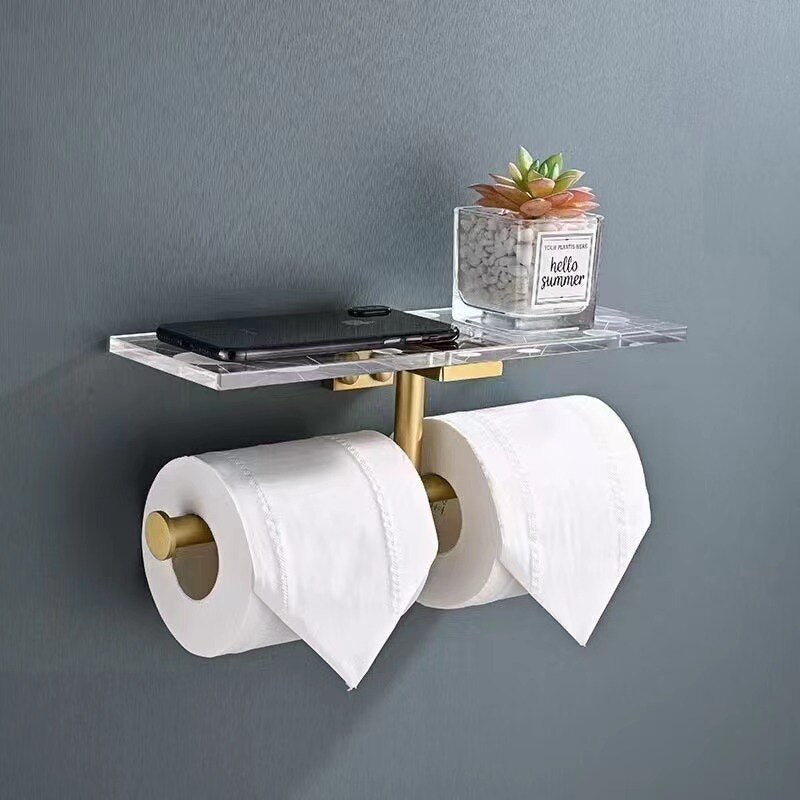 WC DESIGN 0 Porte Papier Toilette Double